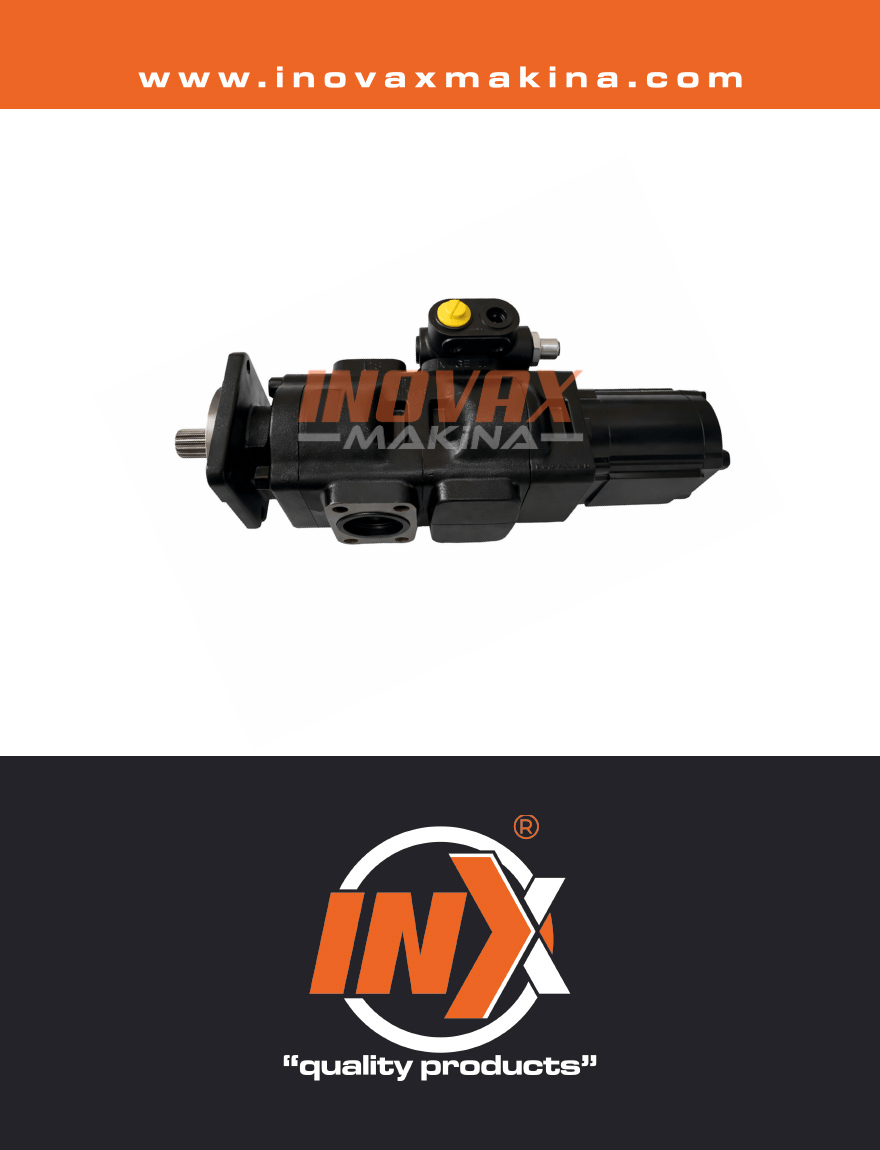 JCB Telehandler Ana Üçlü Hidrolik Pompa – 20/925732